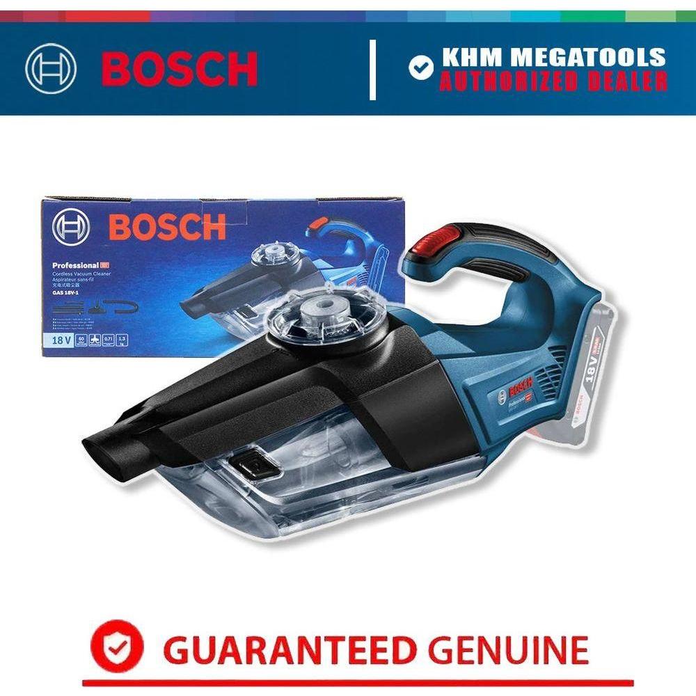 Bosch GAS 18V-1 Cordless Vacuum Cleaner 60 mbar 18V (Bare) | Bosch by KHM Megatools Corp. Bosch GAS 18V-1 Cordless Vacuum Cleaner 60 mbar 18V (Bare) | Bosch by KHM Megatools Corp.